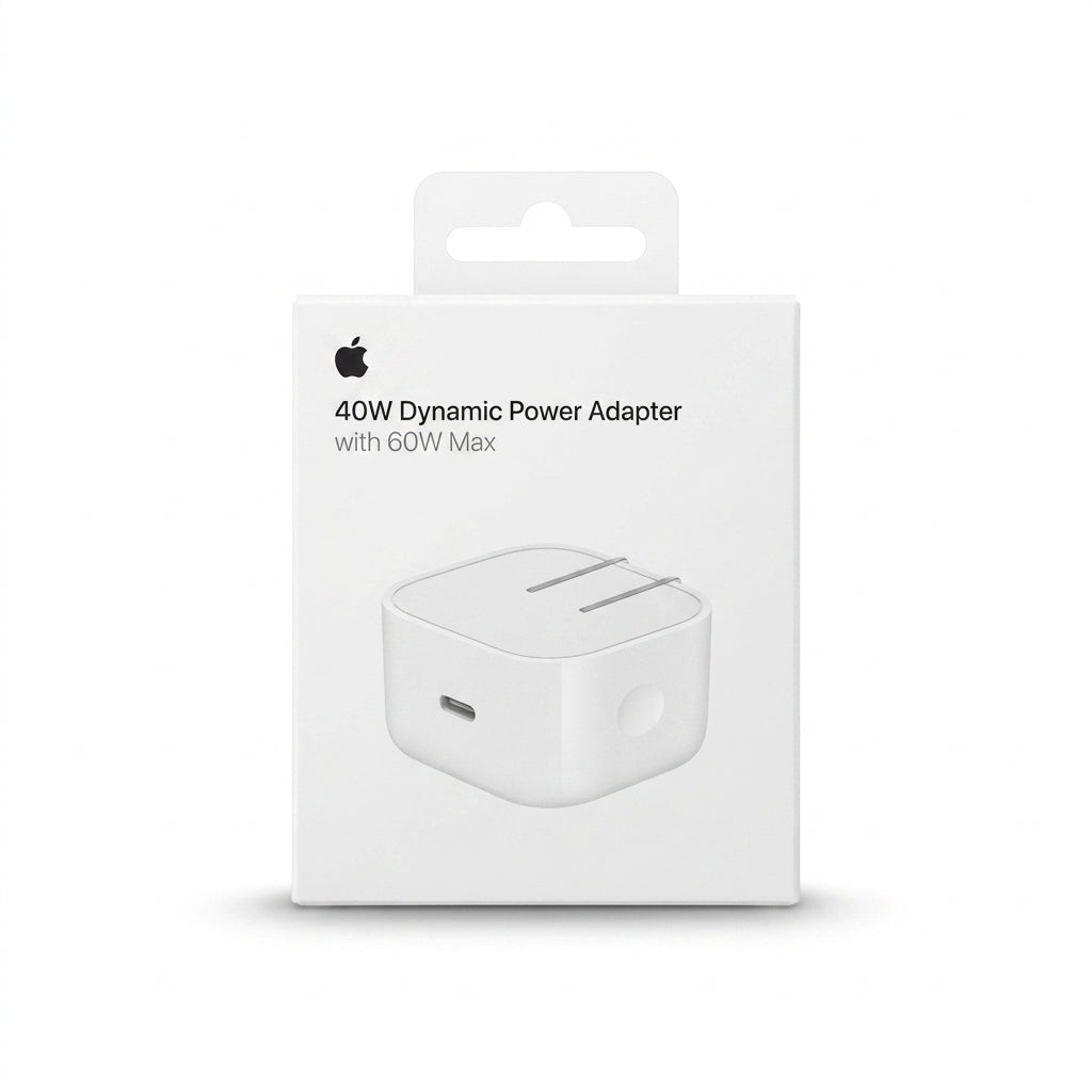 40W Dynamic Power Adapter with 60W Max Fast Charger for iPhone iPad MacBook