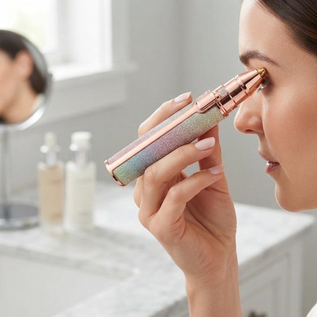 Say Goodbye to Salon Visits: The 2-in-1 Eyebrow Trimmer & Facial Shaver Every Woman in Pakistan Needs