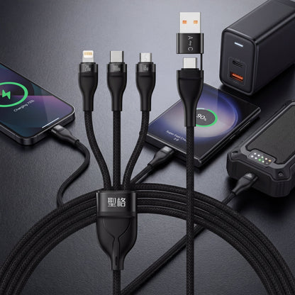 Flash Series II 3 in 2 100W Fast Charging Cable USB-C Lightning Micro USB