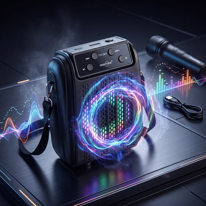GTS-2005 Portable Wireless Karaoke Speaker with Microphone