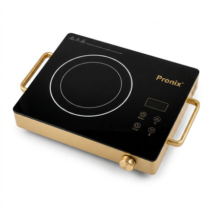 Pronix Ceramic Infrared Hot Plate Cooktop – Digital Electric Stove with Preset Cooking Functions