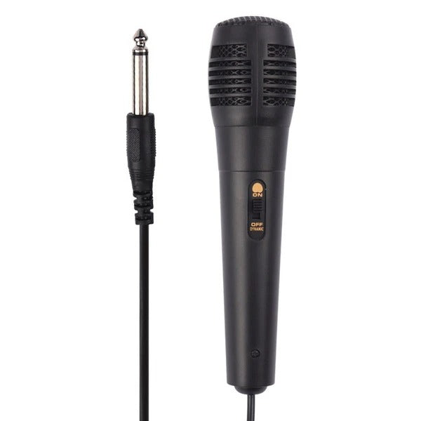 GTS Portable Wireless Bluetooth Karaoke Speaker with Wired Microphone | RGB LED Party Box | FM Radio | USB | TF Card | TWS | Rechargeable Bass Speaker
