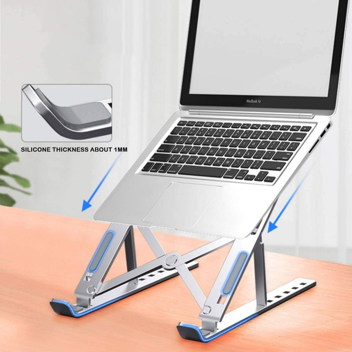 Creative Folding Laptop Stand Adjustable Portable Aluminium Notebook Holder