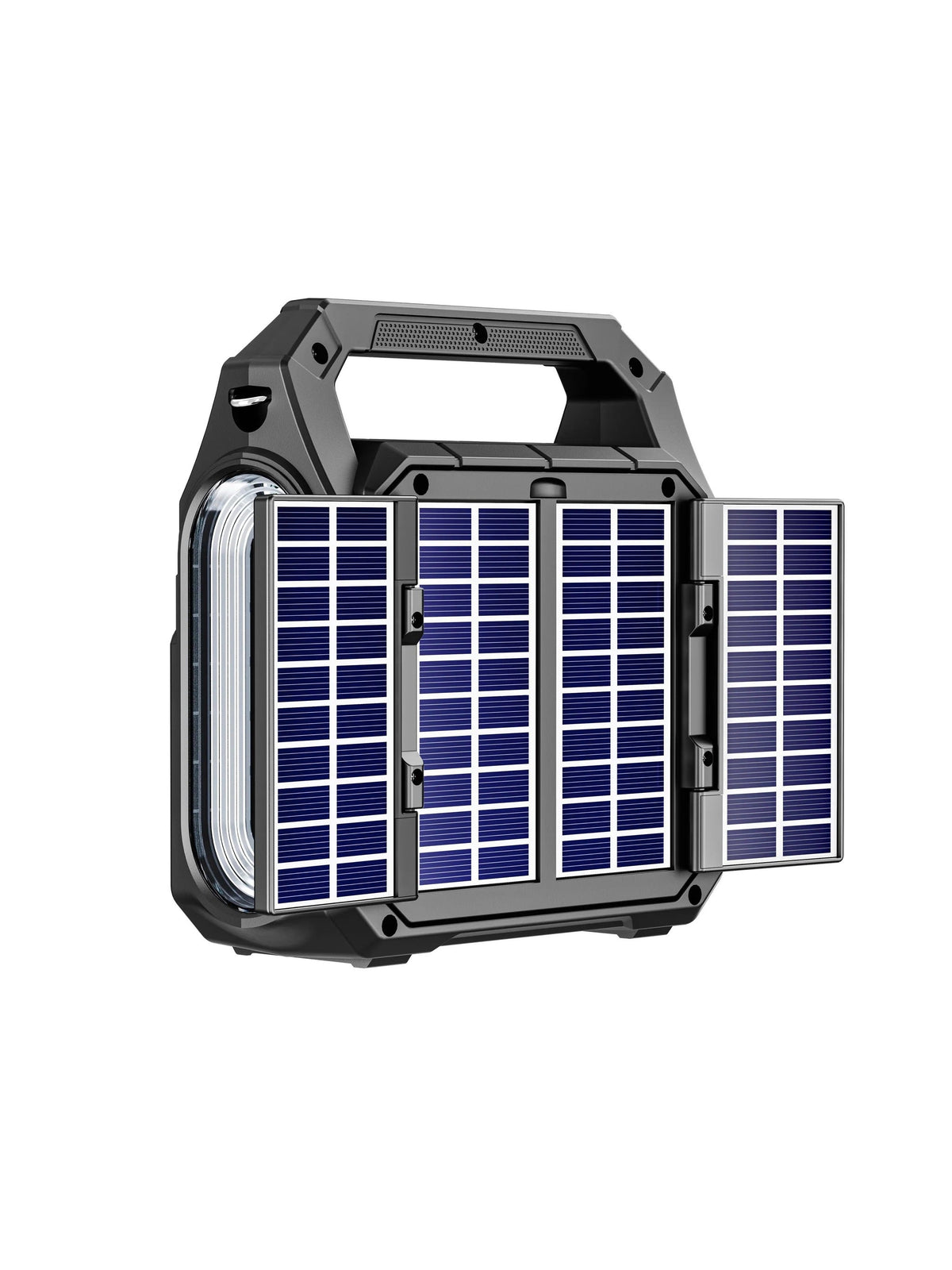 Power Bank  Solar Bluetooth Speaker with Torch Light FM Radio USB TF Card Portable Wireless Speaker