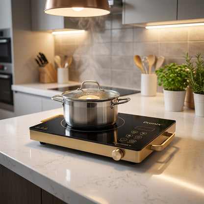 Pronix Ceramic Infrared Hot Plate Cooktop – Digital Electric Stove with Preset Cooking Functions