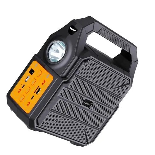 Power Bank  Solar Bluetooth Speaker with Torch Light FM Radio USB TF Card Portable Wireless Speaker