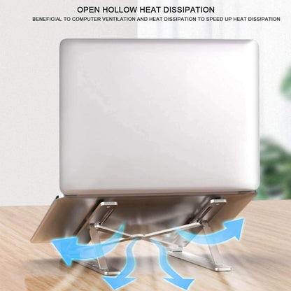 Creative Folding Laptop Stand Adjustable Portable Aluminium Notebook Holder