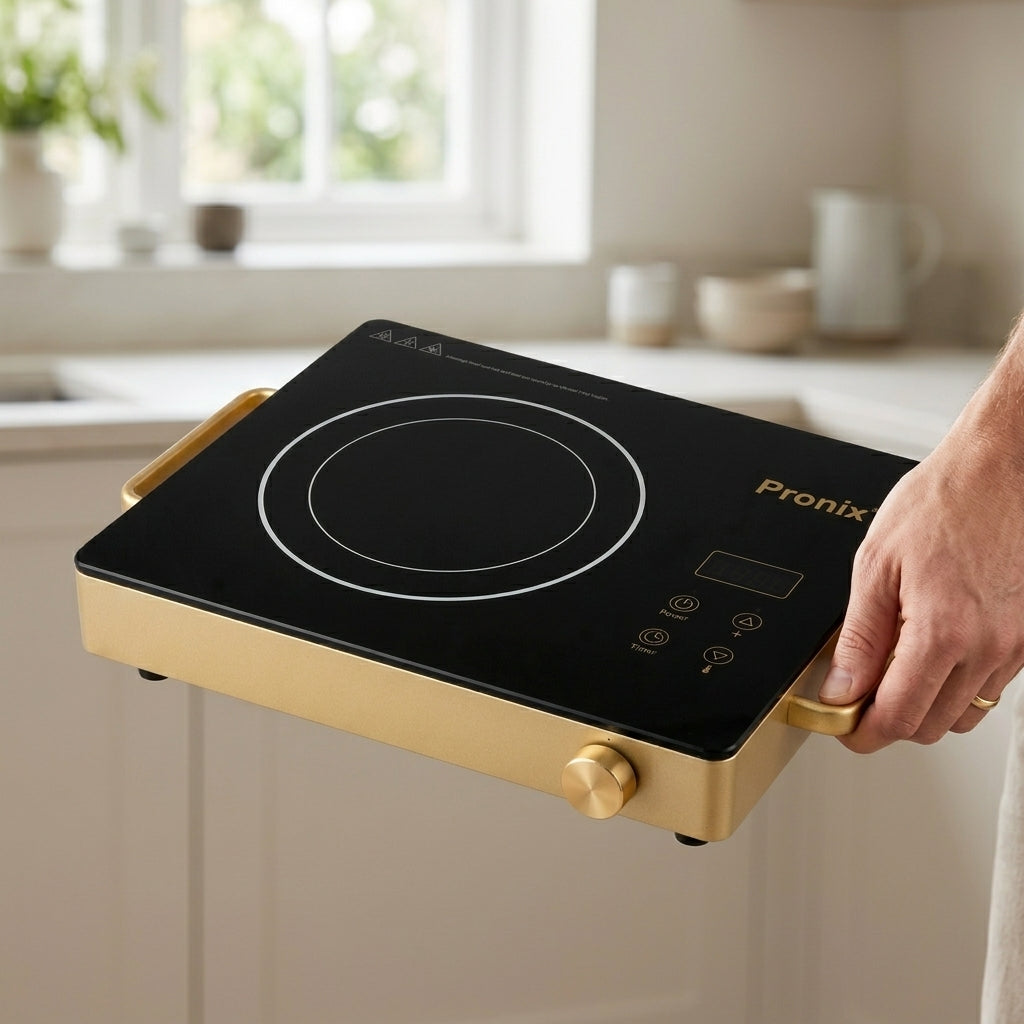 Pronix Ceramic Infrared Hot Plate Cooktop – Digital Electric Stove with Preset Cooking Functions