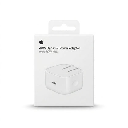 40W Dynamic Power Adapter with 60W Max Fast Charger for iPhone iPad MacBook