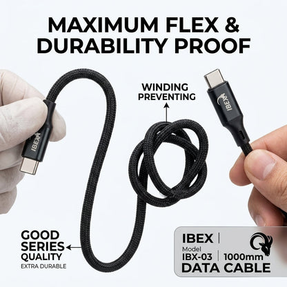 IBEX A10 Type-C Stereo Earphones with Big Sound & Mic