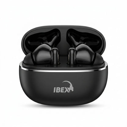 IBEX TWS Wireless Earbuds – Bluetooth In-Ear Earphones with Charging Case